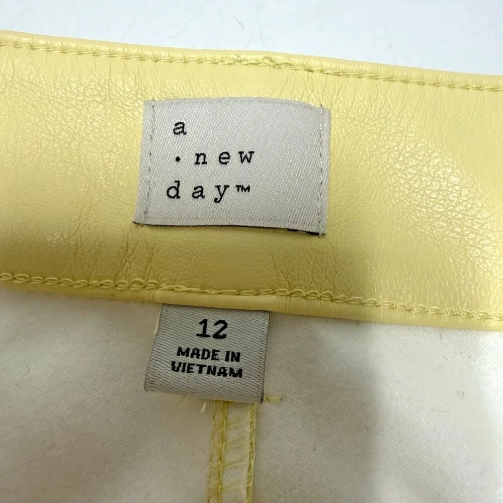 A New Day High-Rise Faux Leather Ankle Trousers - Picture 7 of 13